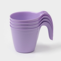 Набор посуды для пикника &laquo;Весёлая компания&ndash; 2&raquo;, на 4 персоны, 41 предмет, пластик, МИКС