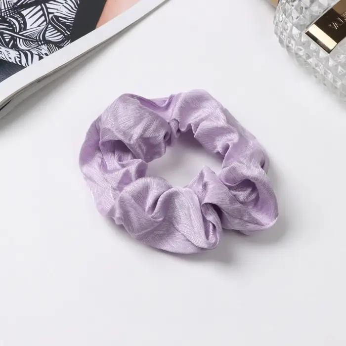 Резинка для волос "Орбита" классик галант, 10 см, сиреневый