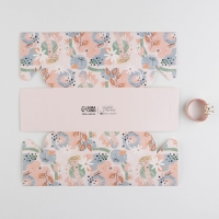 Коробка для капкейков, кондитерская упаковка, 2 ячейки &laquo;Нежная&raquo;, 16 х 8 х 10 см