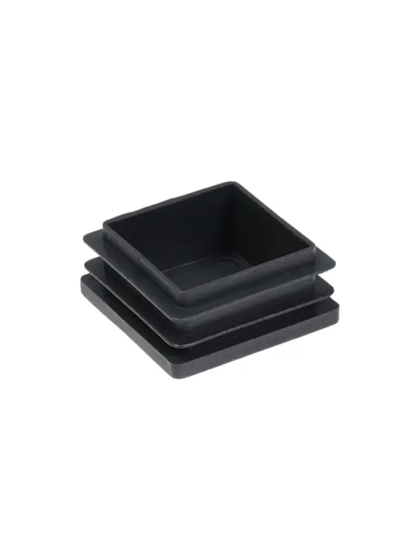 Заглушка для профильной трубы ТУНДРА, 40х40 мм, набор 20 шт