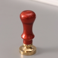 Печать для сургуча с пластиковой ручкой "Венок с буквой Z" 2,5х2,5х6,3 см Печать для сургуча с пластиковой ручкой "Венок с буквой Z" 2,5х2,5х6,3 см