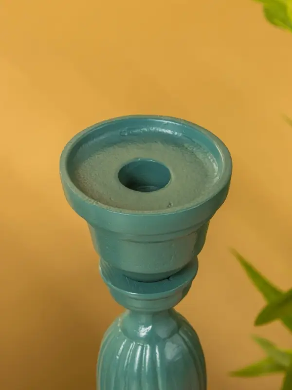 Подсвечник "Кубок" алюминий 10х10х25,5 см