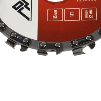 Диск пильный цепной для УШМ ЛОМ, 14Т, 115&times;22 мм