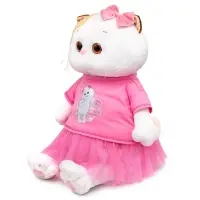 Мягкая игрушка &laquo;Кошечка Ли-Ли&raquo; в розовой футболке и юбке, 53 см