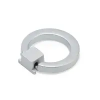 Ручка-кнопка ТУНДРА РК045SN, матовый никель