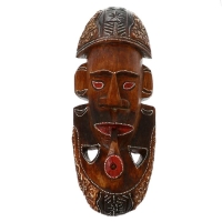 Маска дерево "Абориген" 34х12х5,5 см