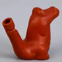 Свистулька керамическая &laquo;Крокодильчик&raquo; для росписи 3.4&times;7.5&times;5.1 см