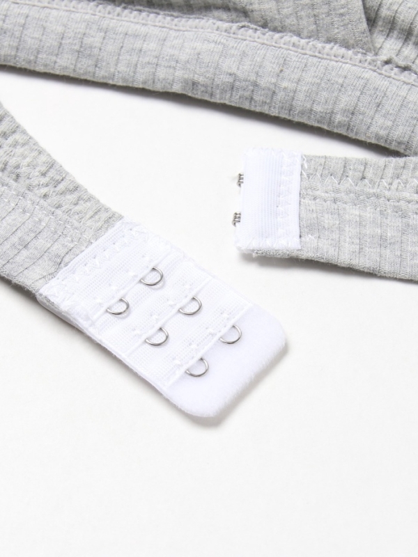 Комплект женский (топ, трусы) цвет серый, размер 44-46 Комплект женский (топ, трусы) цвет серый, размер 44-46