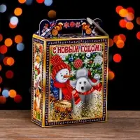 Подарочная коробка &laquo;Зимний&raquo; 16.8&times;7&times;25 см