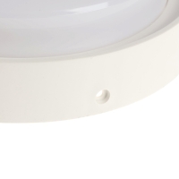 Светильник светодиодный, 24 Вт, IP54, 4000К, 220 В, круг, белый