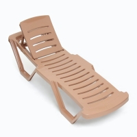 Шезлонг "Новый Свет", 187 х 63 х 43 см, коричневый Шезлонг "Новый Свет", 187 х 63 х 43 см, коричневый