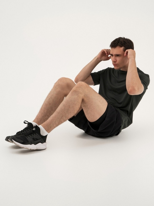 Шорты мужские Resport, р. 50, цвет чёрный, с велосипедками Шорты мужские Resport, р. 50, цвет чёрный, с велосипедками