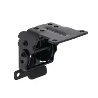 Кронштейн складной ТУНДРА ks001, 70х70 мм, цвет черный, набор 2 шт