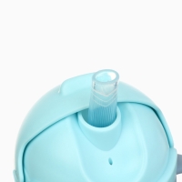 Mum&Baby, Поильник- непроливайка с трубочкой, зайка, голубой SL-07275C