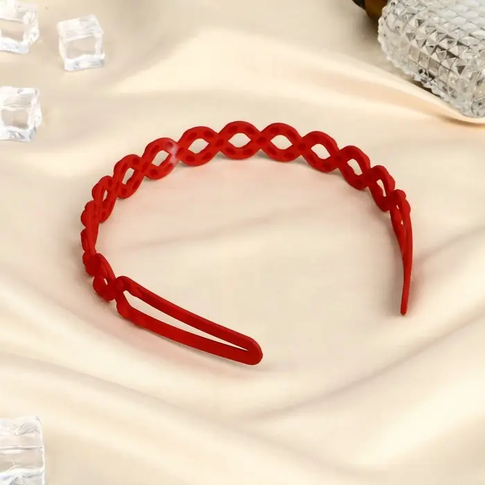 Ободок для волос &laquo;Малена&raquo;, зиг заг, 1.7 см, МИКС