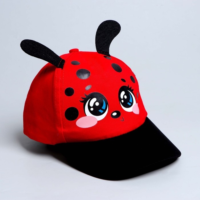 Детский набор &laquo;Божья коровка&raquo;, рюкзак 21х25 см, кепка 52-56 см