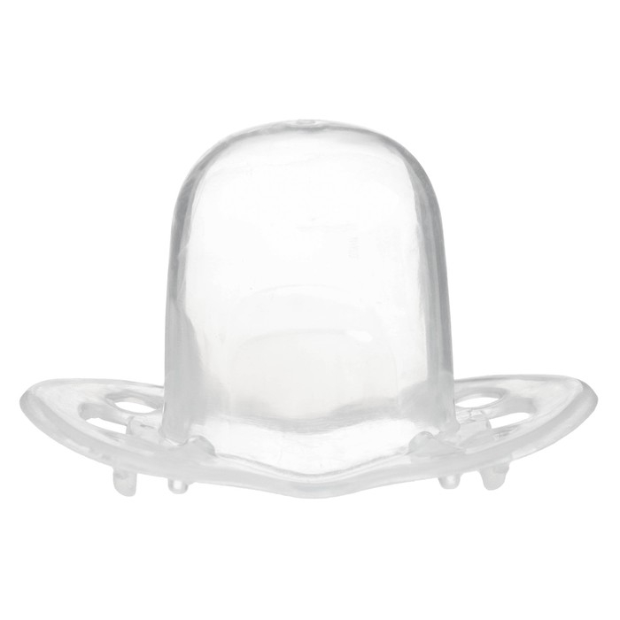 Соска - пустышка силиконовая ортодонтическая &laquo;Слоник&raquo;, от 0 мес., с колпачком, цвет черный