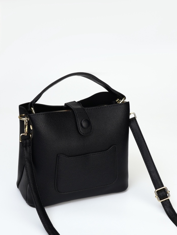 Сумка женская тоут на молнии, цвет чёрный Сумка женская тоут на молнии, цвет чёрный