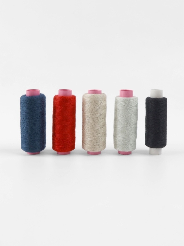 Набор ниток 5шт 40S/2 200м 100% полиэстер Базовый №2