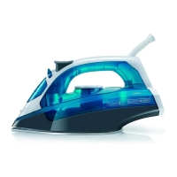 Утюг Black+Decker BXIR2200E, нержавеющая сталь подошва, 2200 Вт, 30 г/мин, 280 мл, синий Утюг Black+Decker BXIR2200E, нержавеющая сталь подошва, 2200 Вт, 30 г/мин, 280 мл, синий