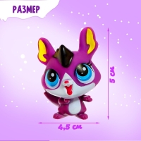 Игрушка-сюрприз &laquo;Новогодний&raquo; Crazy Pets, с наклейками, МИКС