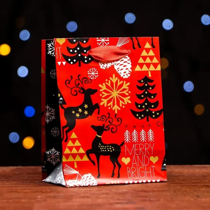 Пакет ламинированный &laquo;Новогодний настрой&raquo; 11.5&times;14.5&times;6 см