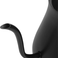 Чайник HYK-S5500 0.7л. 1000Вт черный (металл)