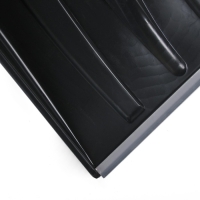 Лопата для уборки снега, автомобильная, пластиковый ковш 380 × 370 мм, алюминиевая планка, алюминиевый черенок, с ручкой Лопата для уборки снега, автомобильная, пластиковый ковш 380 × 370 мм, алюминиевая планка, алюминиевый черенок, с ручкой