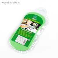 Губка впитывающая для авто, 19&times;9 см, вакуумная, микс