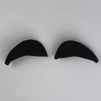 Вставки для уменьшения размера обуви, мягкие, пара, цвет чёрный Вставки для уменьшения размера обуви, мягкие, пара, цвет чёрный