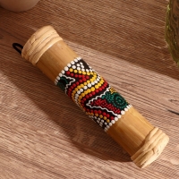 Сувенирный музыкальный инструмент "Посох дождя" 20 см МИКС