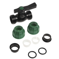 Кран шаровой ПНД ZEIN, 25 мм, цанга Кран шаровой ПНД ZEIN, 25 мм, цанга