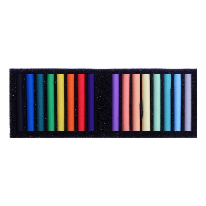 Пастель сухая, набор 16 цветов, Soft, "Аква-Колор", № 1 (художественная)