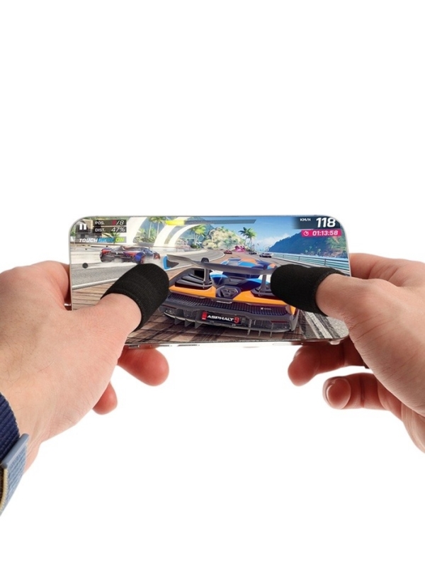 Напальчники для игр на смартфоне Hoco GM4, с защитой от пота, 10 шт., черные