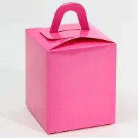 Коробка для капкейков, кондитерская упаковка, 1 ячейка &laquo;Фуксия &raquo;, 9 х 9 х 11 см