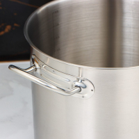 Кастрюля &laquo;Общепит&raquo;, 9 л, d=24 см, h=20 см, капсульное дно, индукция