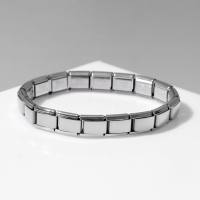 Браслет мужской &laquo;Стальной&raquo; строгость, цвет серебро