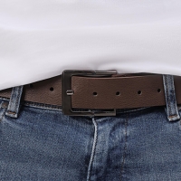 Пряжка для ремня, 6 &times; 5 см, 40 мм, цвет чёрный никель