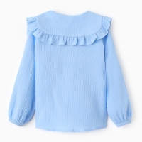 Рубашка детская KAFTAN, р. 36 (134-140), голубой