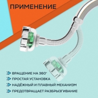 Аэратор ZEIN Z3633-2, на гибком шланге, с зеленым вентилятором Аэратор ZEIN Z3633-2, на гибком шланге, с зеленым вентилятором