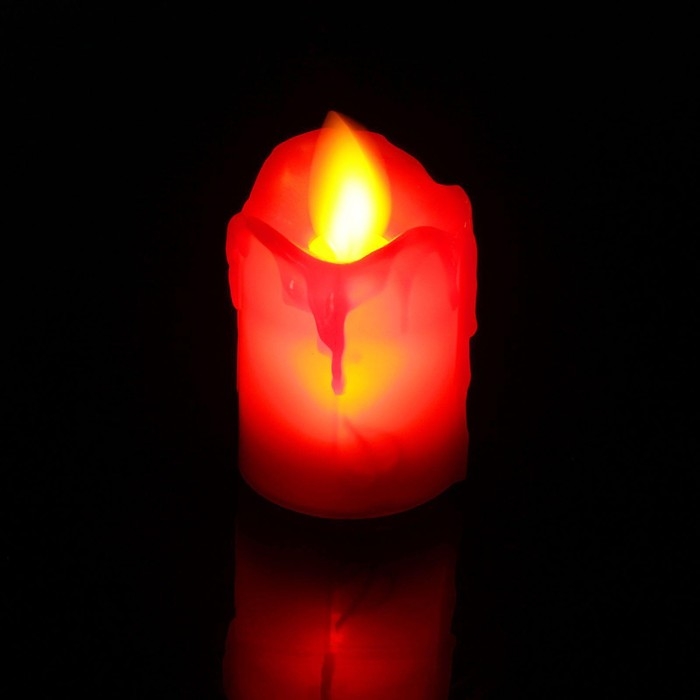 Свеча светодиодная «Самоцвет», горит жёлтым Свеча светодиодная «Самоцвет», горит жёлтым