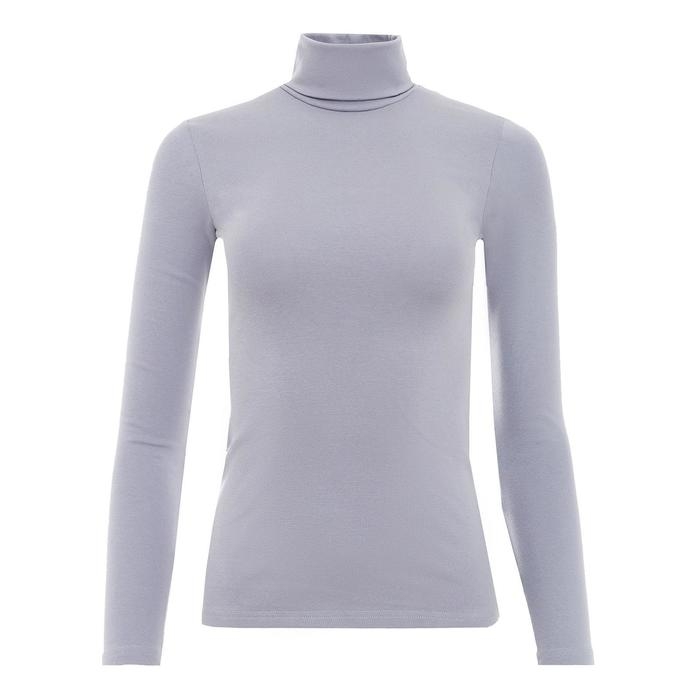 Водолазка женская MINAKU: Basic line, цвет серый, размер 42