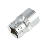 Головка торцевая шестигранная ТУНДРА, под квадрат 1/2", 18 мм, CrV Головка торцевая шестигранная ТУНДРА, под квадрат 1/2", 18 мм, CrV