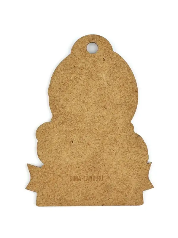 Подвеска деревянная на масленицу &laquo;Девочка&raquo;, 9.2&times;12.9 см