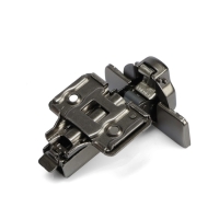 Петля полунакладная с эксцентриком softly clap, цвет черный никель, 2 шт. Петля полунакладная с эксцентриком softly clap, цвет черный никель, 2 шт.