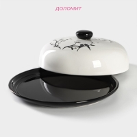 Блинница Доляна &laquo;Весенний вечер&raquo;, d=23 см, цвет белый