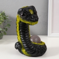 Новогодняя копилка "Мини Гумми"  12х12х17 см, черно-зеленый