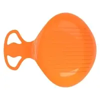 Санки-ледянки &laquo;Скороход&raquo;, оранжевые 65х42см