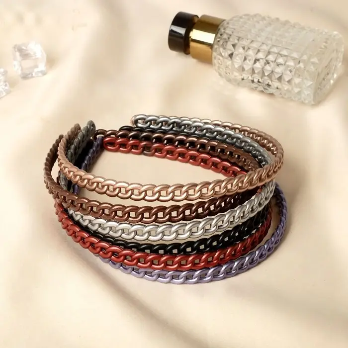 Ободок для волос &laquo;Тэмми&raquo;, звенья мини, 1 см, МИКС