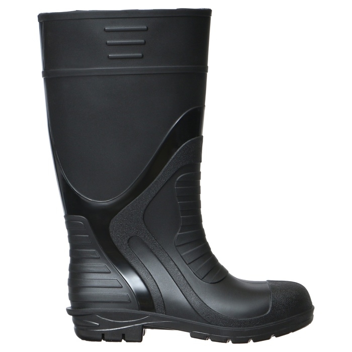 Сапоги резиновые С-27У, ПВХ, утепленные, черные, размер 43 до -5&deg;C